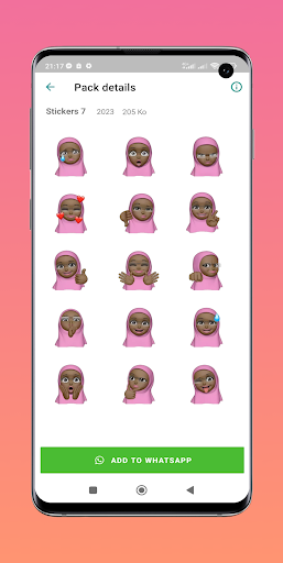 Memoji Hijab  Muslim Stickers