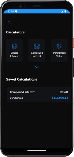 Compound Interest - Icalc Screen 2