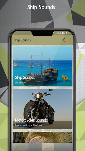 Android application Ship Sounds screenshort