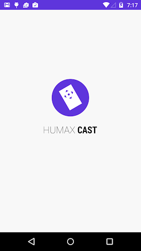 Android application HUMAX Cast screenshort