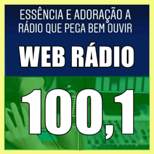 Rádio Web 100,1 logo