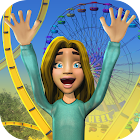 Theme Park Amusement Build-Fun Roller Coaster Game Varies with device