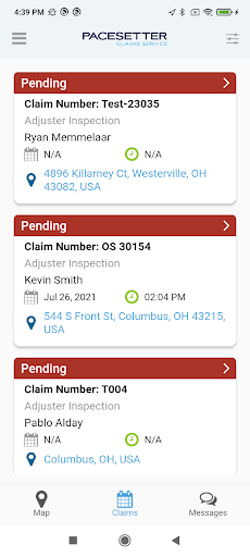 Pacesetter Claims – EVO Screen 3