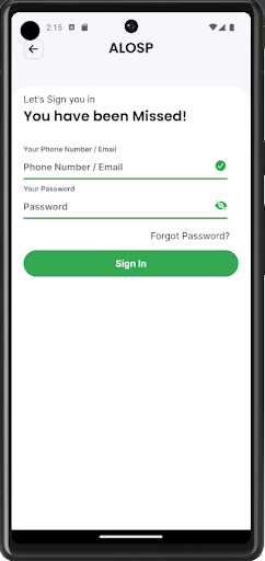 Alosp Screen 2