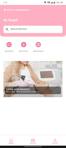 Android application Cutie Pie Wax Bar screenshort