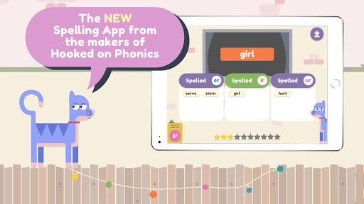 Screenshot of Hooked on Spelling