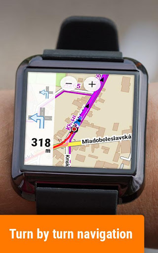 Screenshot of Locus Map Watch