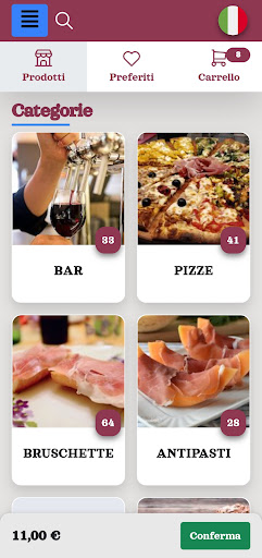Risto Pizza Digitalblu Screen 2