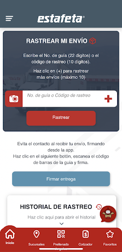 Estafeta Móvil Screen 3
