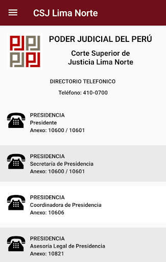 CSJ Lima Norte Screenshot 3 - AppWisp.com