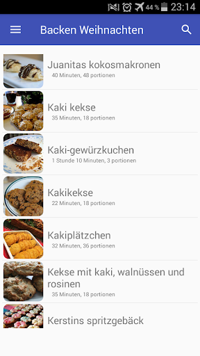 Backen Weihnachten rezepte app kostenlos offline