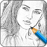 Pencil sketch photo Maker icon