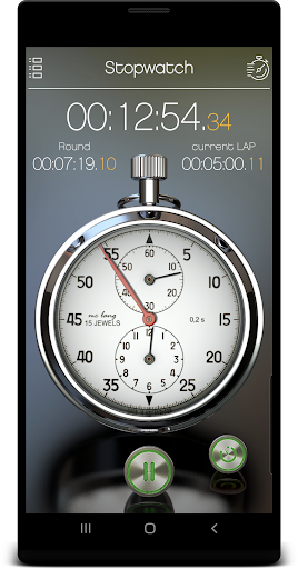 Android application Classic Stopwatch and Timer screenshort