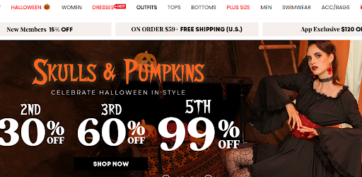 Halloween Worldshop App Screen 3