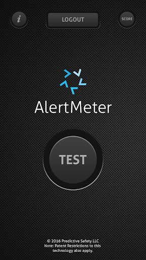 Android application AlertMeter screenshort