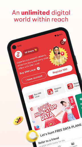 Android application myLocal.vn screenshort