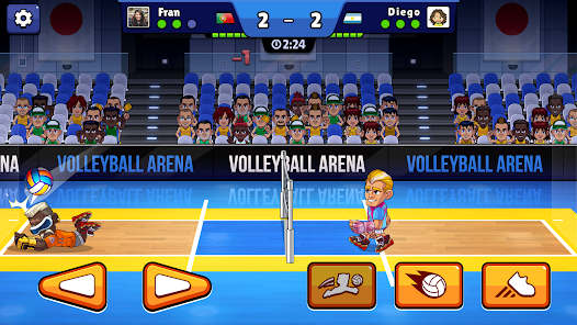 2 Player Head Volleyball - Online Game - Play for Free