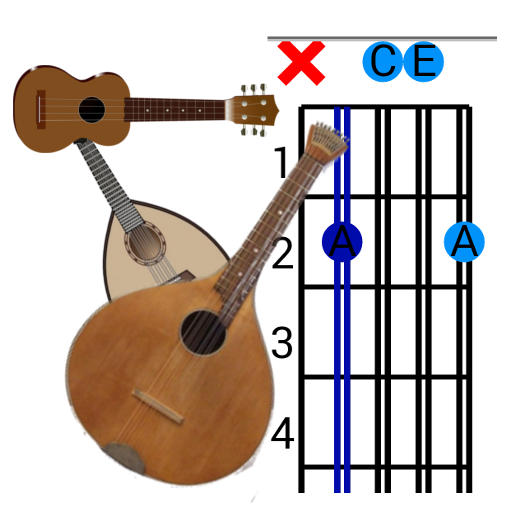 Grifftabelle z.B. Waldzither logo