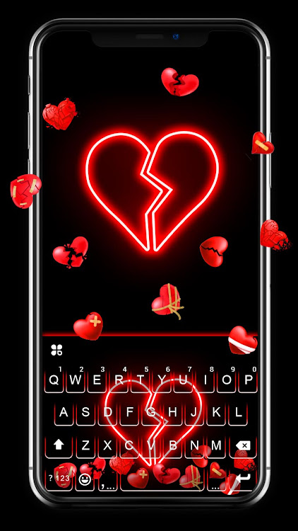 Broken Hearts Gravity Keyboard - 7.5.16_1213 - (Android)