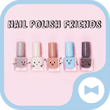 Cute Wallpaper Nail Polish Friends Theme icon