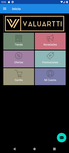 Android application VALUARTTI screenshort