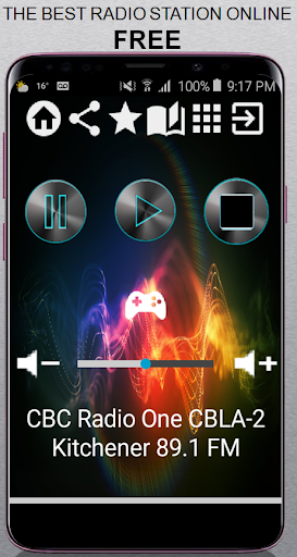 Android application CBC Radio One CBLA-2 Kitchener screenshort