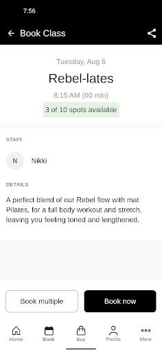 Rebel Yoga Screen 3