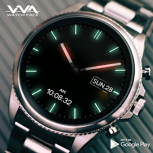 VVA61 Neon Watch face