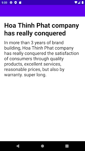 Hoa Thinh Phat Comapany Screen 2