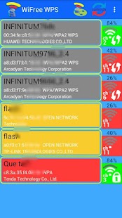 WiFree WPS Screenshot