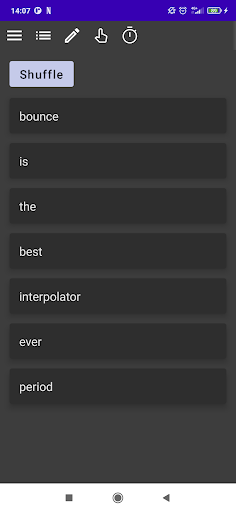 BounceInterpolator is amazing Screen 3