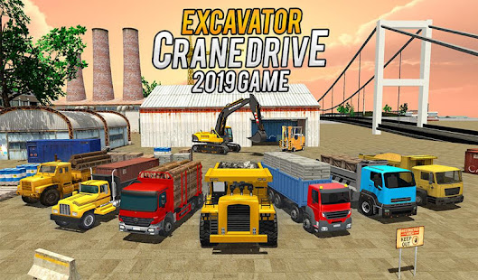 Heavy Excavator Crane Games 3D for pc screenshots 2