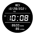 Cover Image of Download Watchface Retro LCD Watch  APK