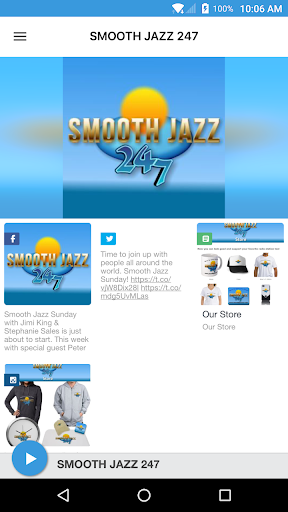Android application SMOOTH JAZZ 247 screenshort