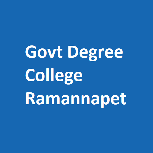 Govt Degree College Ramannapet logo