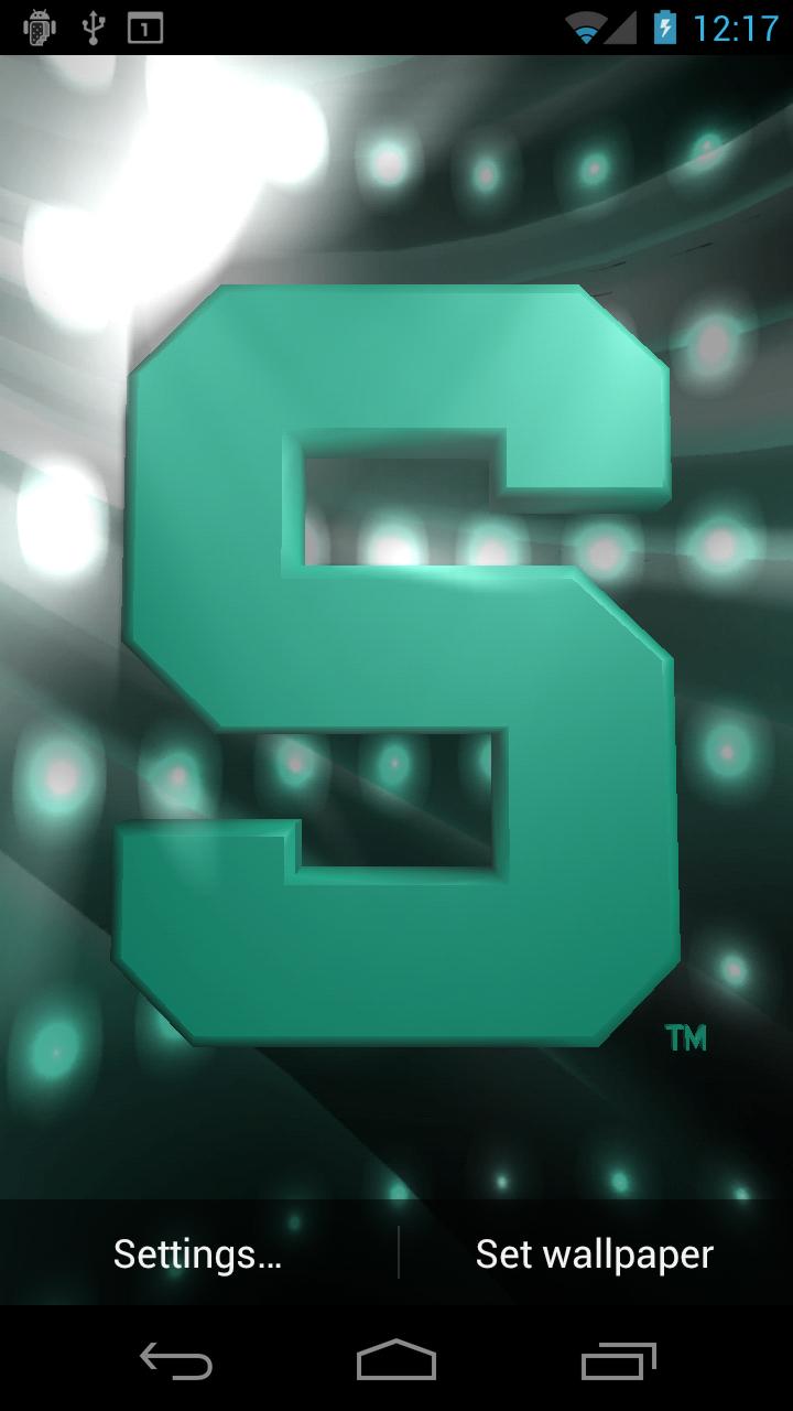 Android application Michigan State Live Wallpapers screenshort