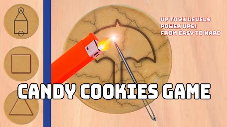Candy Cookies Dalgona Cut Game
