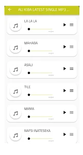 ALI KIBA MP3 SONGS
