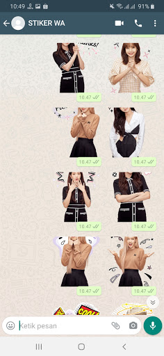 All Packs Korean Idol Sticker for WAStickerApps