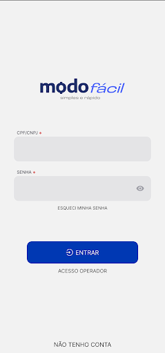 Android application Modo Fácil screenshort