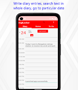 DigiLocker-diary,notes,todo.