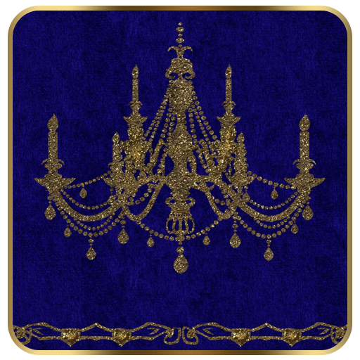 Blue Gold Chandelier Go Launch v1.3 Icon