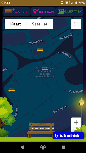 Benchy - find a bench nearby. Screen 3