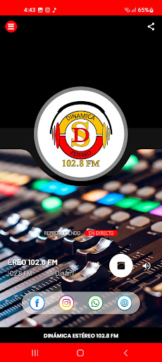 Dinámica Stereo 102.8 FM Screen 2
