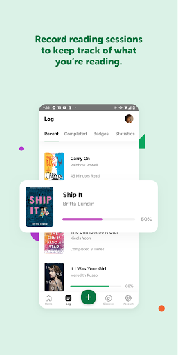 Screenshot of Beanstack Tracker