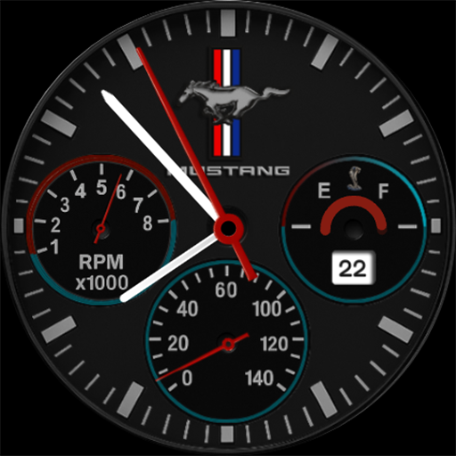 Mustang 2025 watch face Download on Windows
