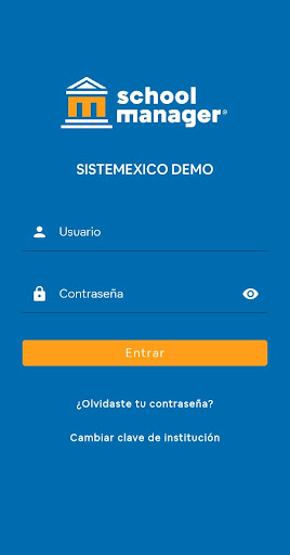 Android application School Manager App screenshort