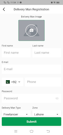 Android application Nayab Delivery Boy screenshort