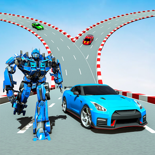 Robot Car Stunt Driving Games 2 Icon