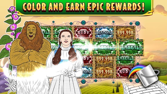 Wizard of Oz Slot Machine Game Screenshot